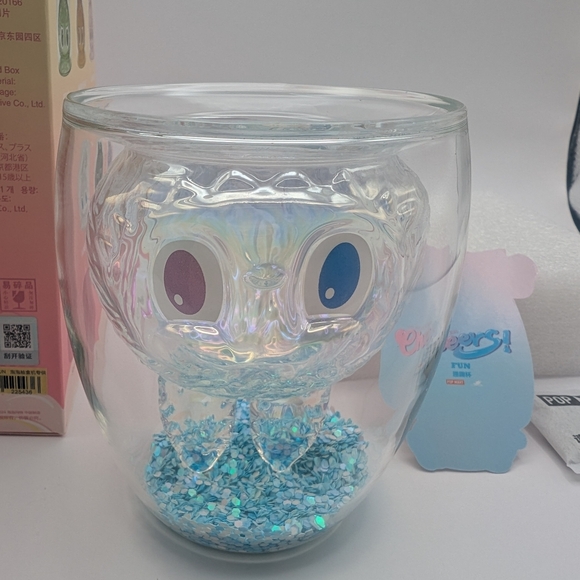 Labubu the Monsters Cheers! Double Walled Glass Cup - FUN (secret) - Picture 5 of 6